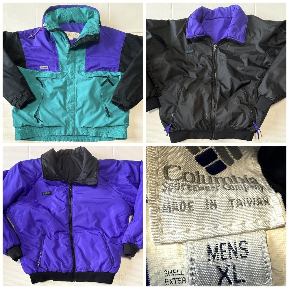 COLUMBIA‎ Vamoose - Men's VTG 90s 4-in-1 Color Blocked Ski Jacket